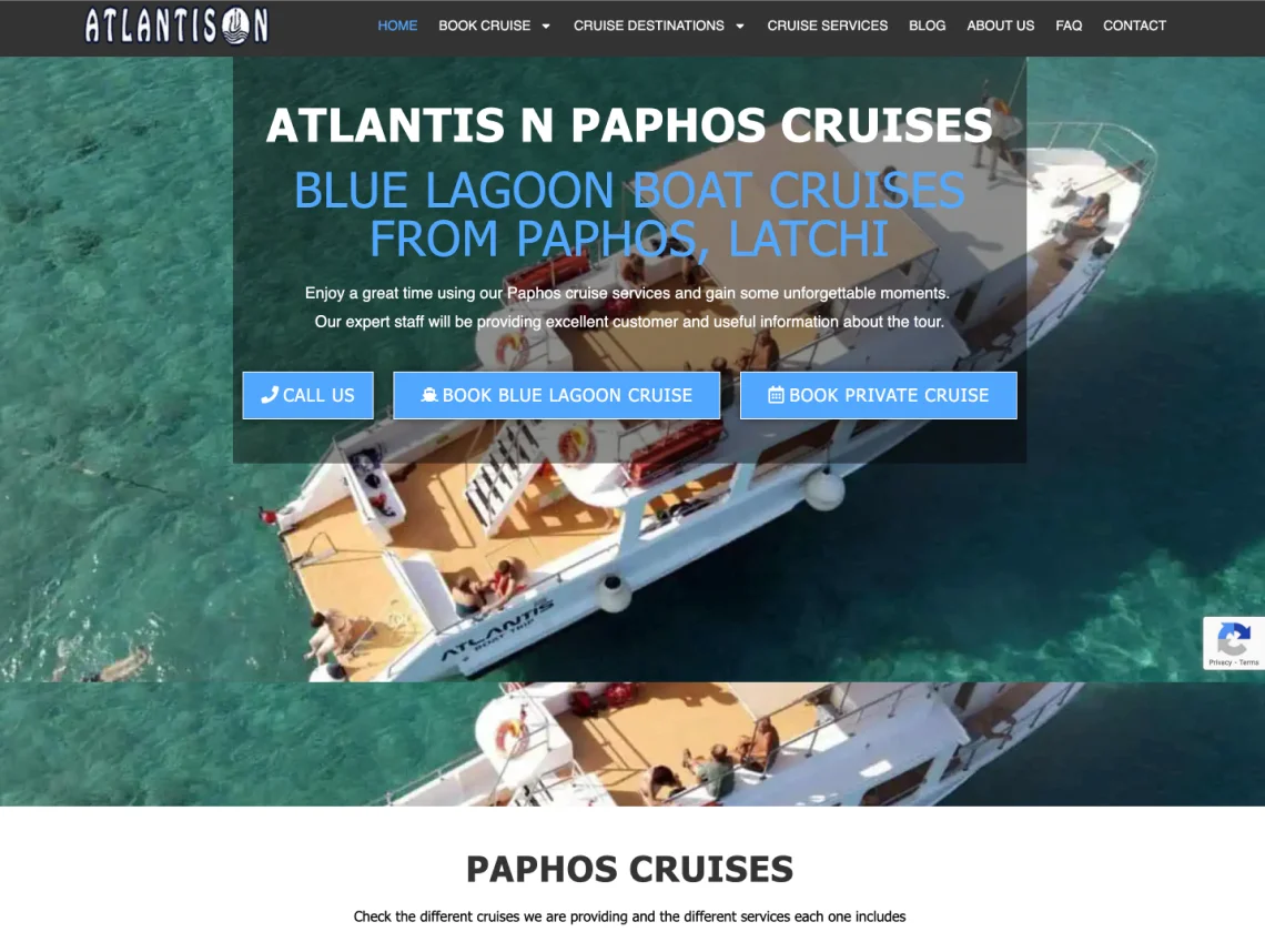 Atlantis n paphos cruises